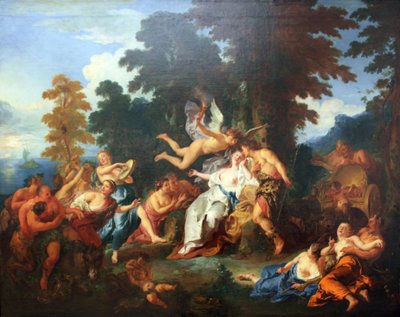 Baco y Ariadna de Jean François de Troy